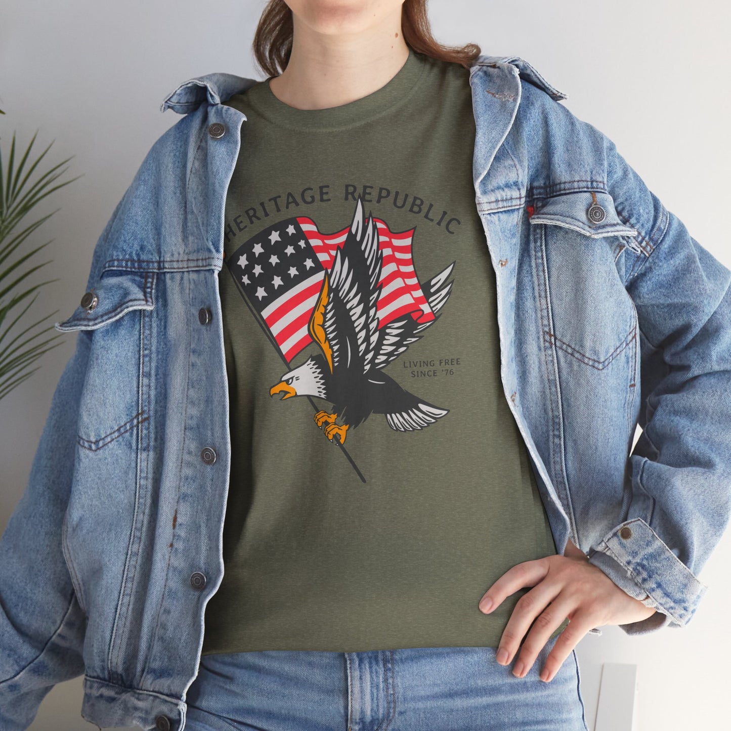 Born Free Heavy Cotton Tee