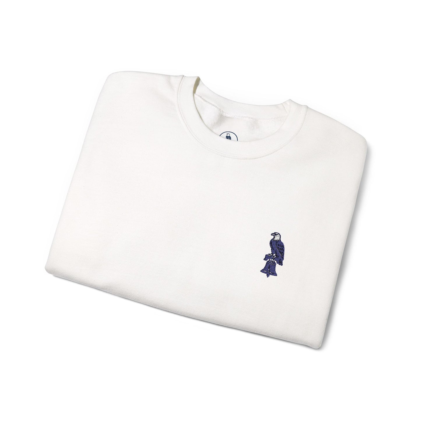 Eagle on Liberty Bell Embroidered Sweatshirt