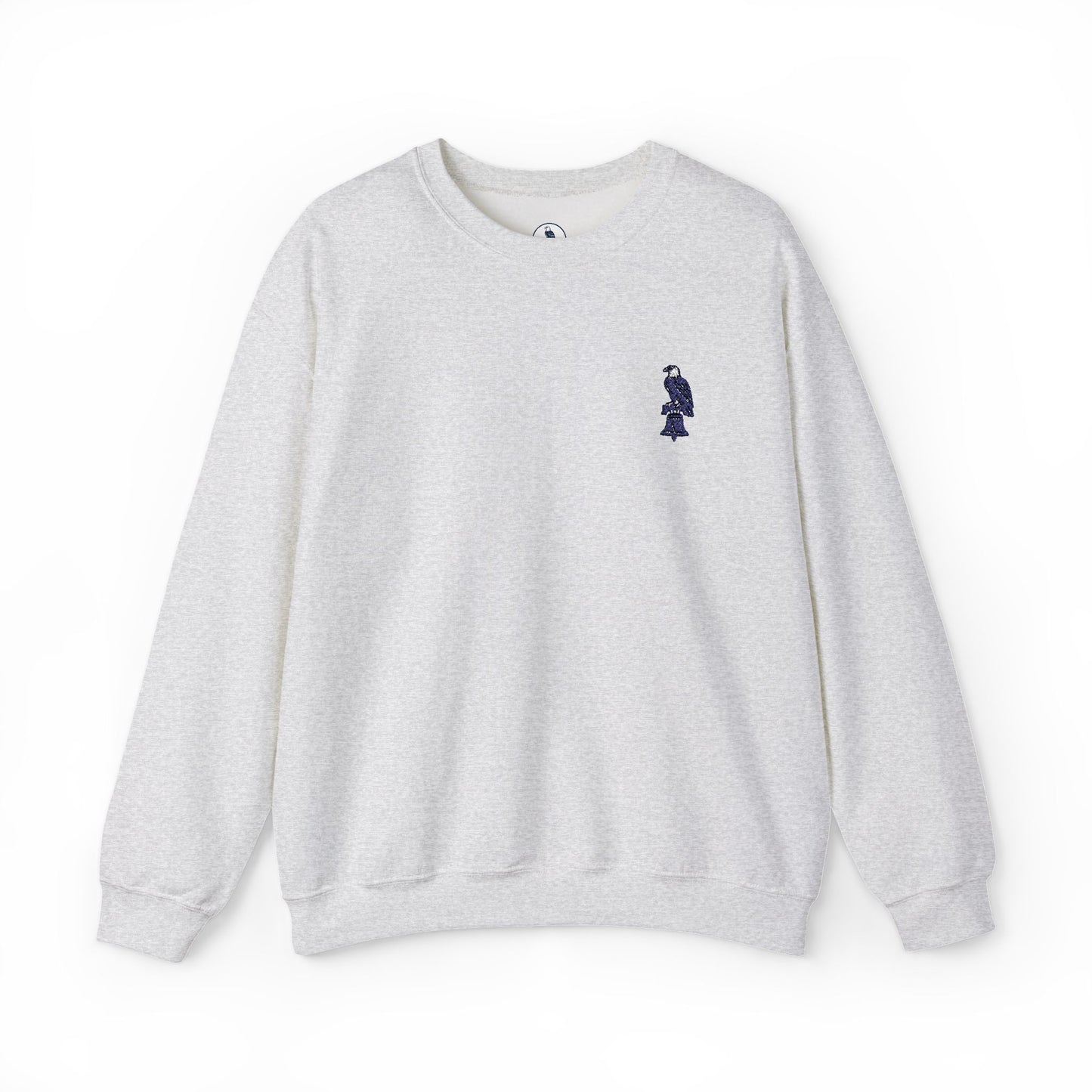 Eagle on Liberty Bell Embroidered Sweatshirt