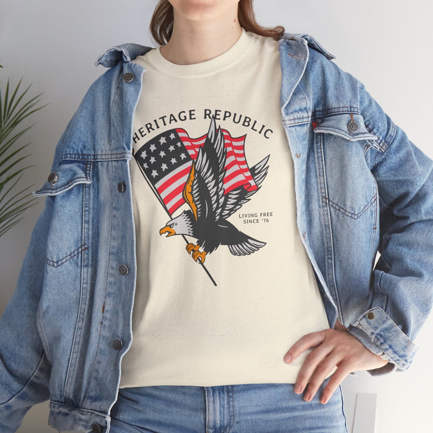 Born Free Heavy Cotton Tee