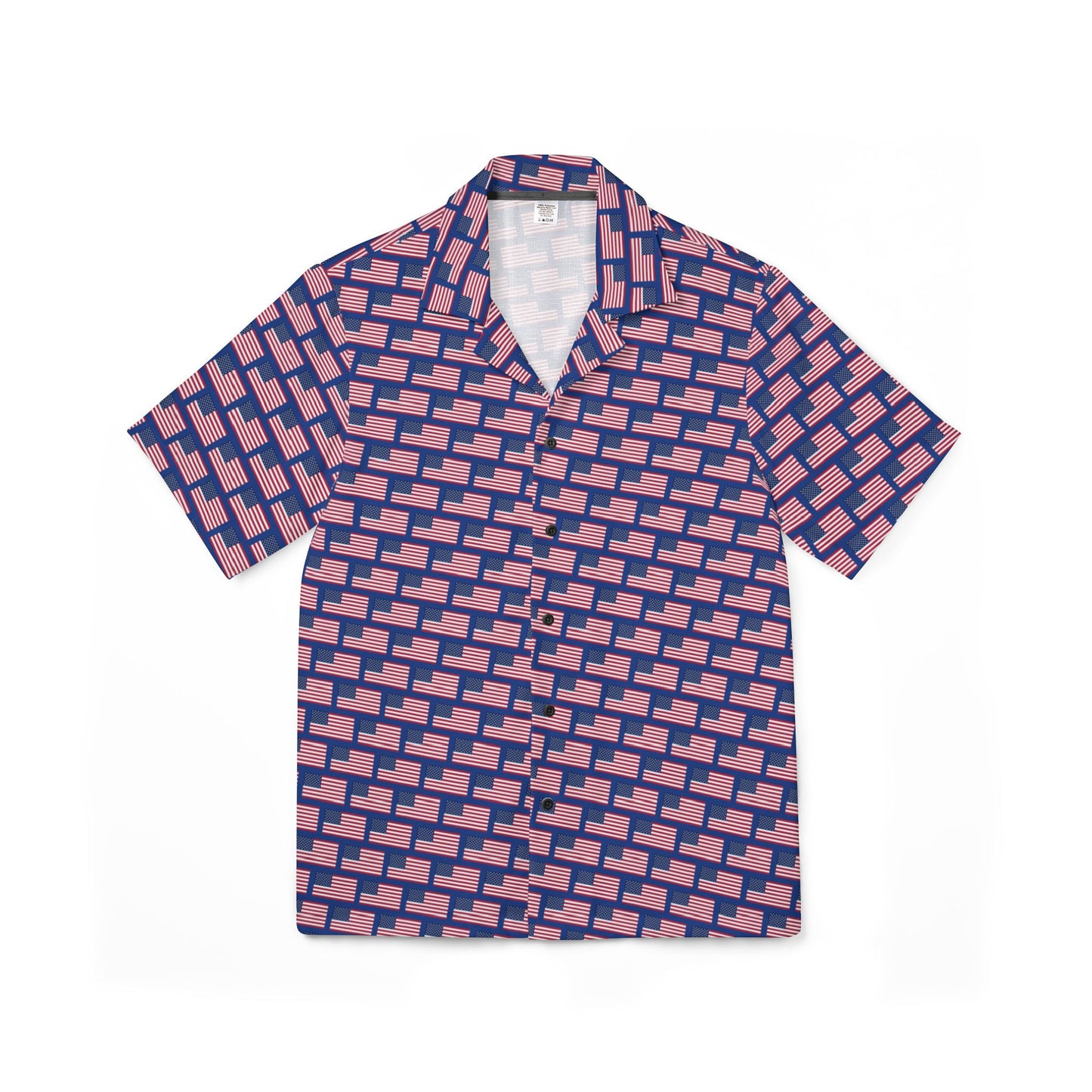 Men’s American Flag Camp Shirt