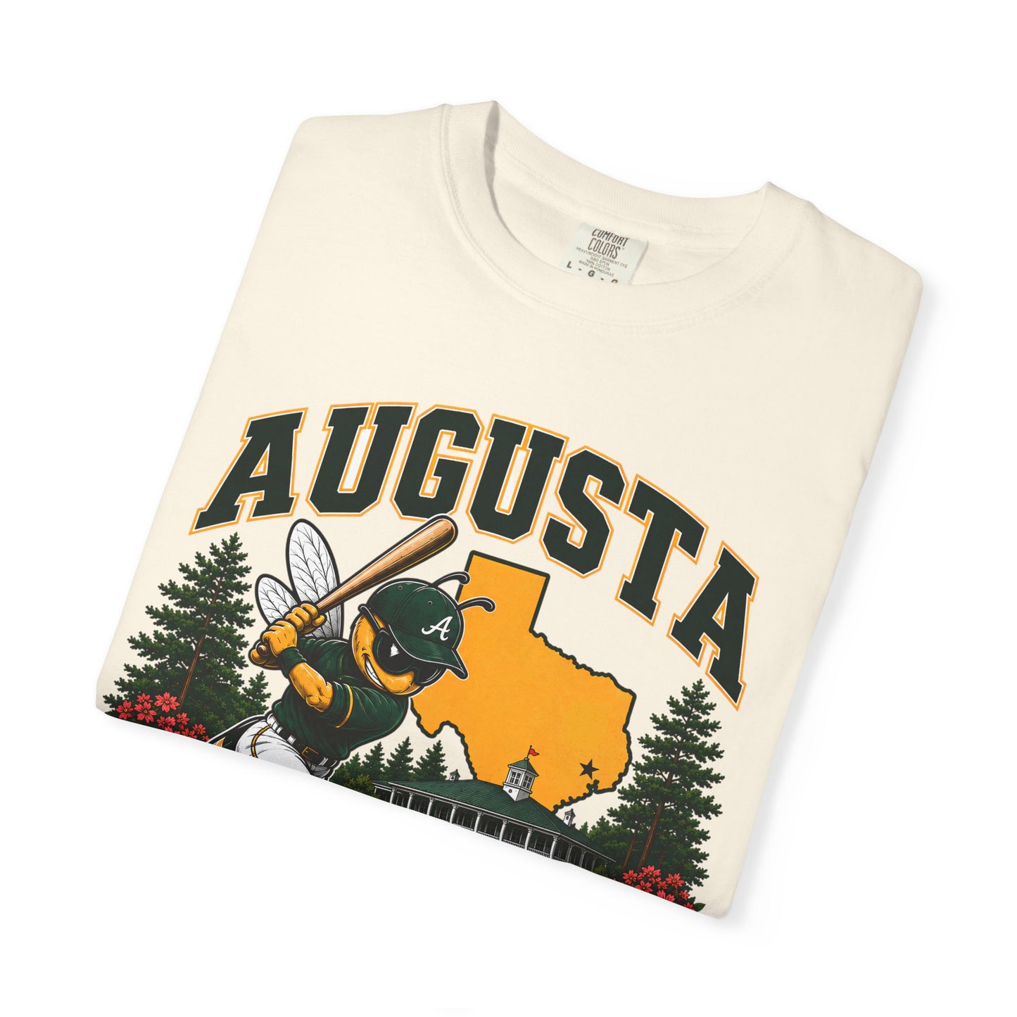 Augusta Green Jackets Baseball T-Shirt — Vintage Team Logo Tee