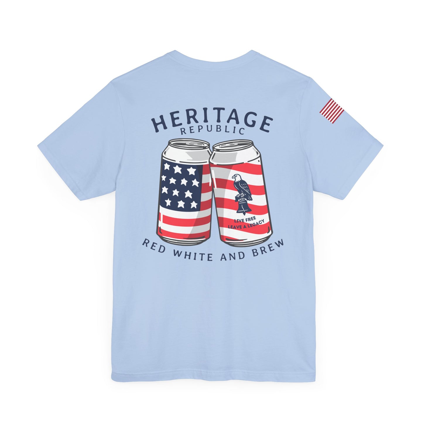 Red White and Brew Tee