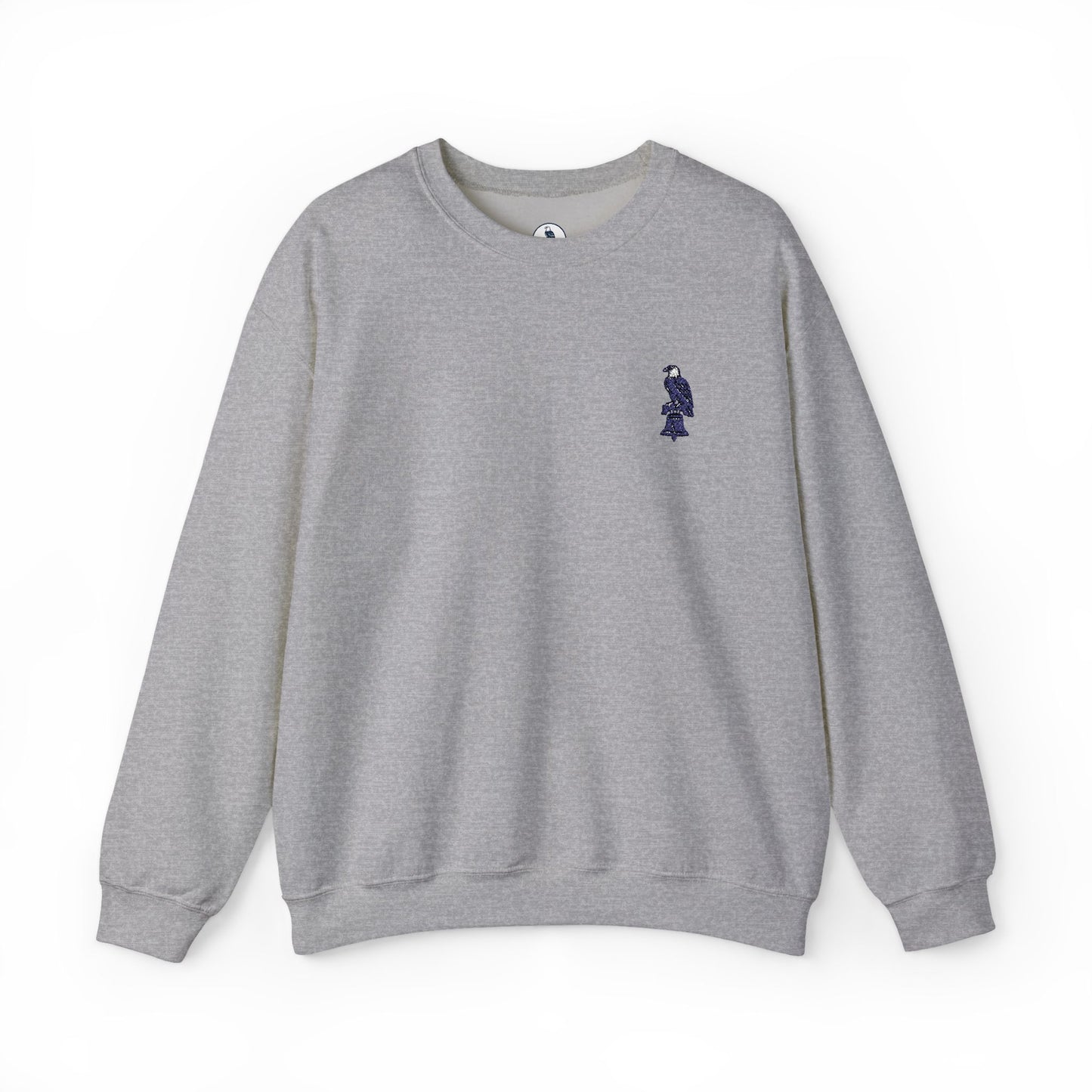 Eagle on Liberty Bell Embroidered Sweatshirt