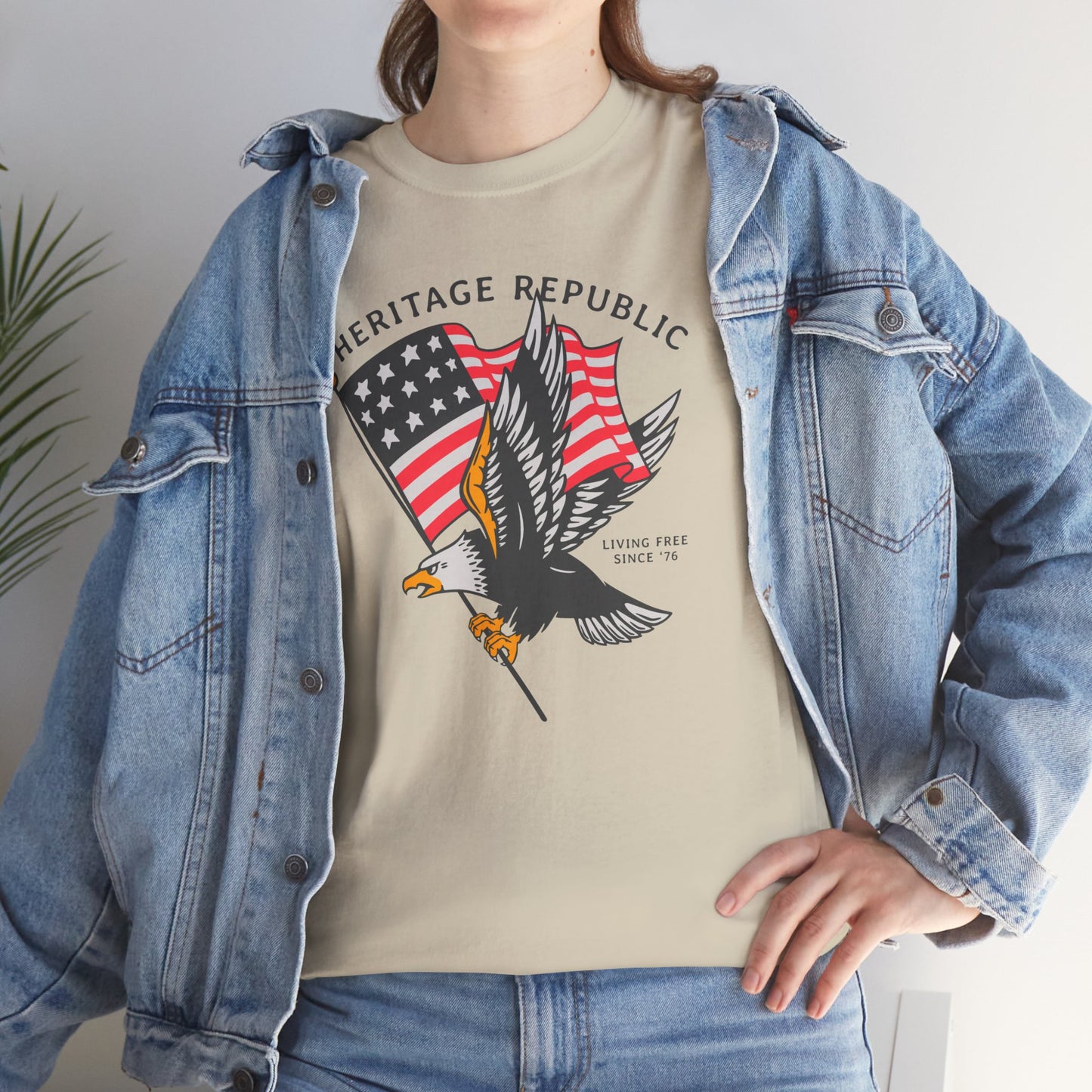 Born Free Heavy Cotton Tee