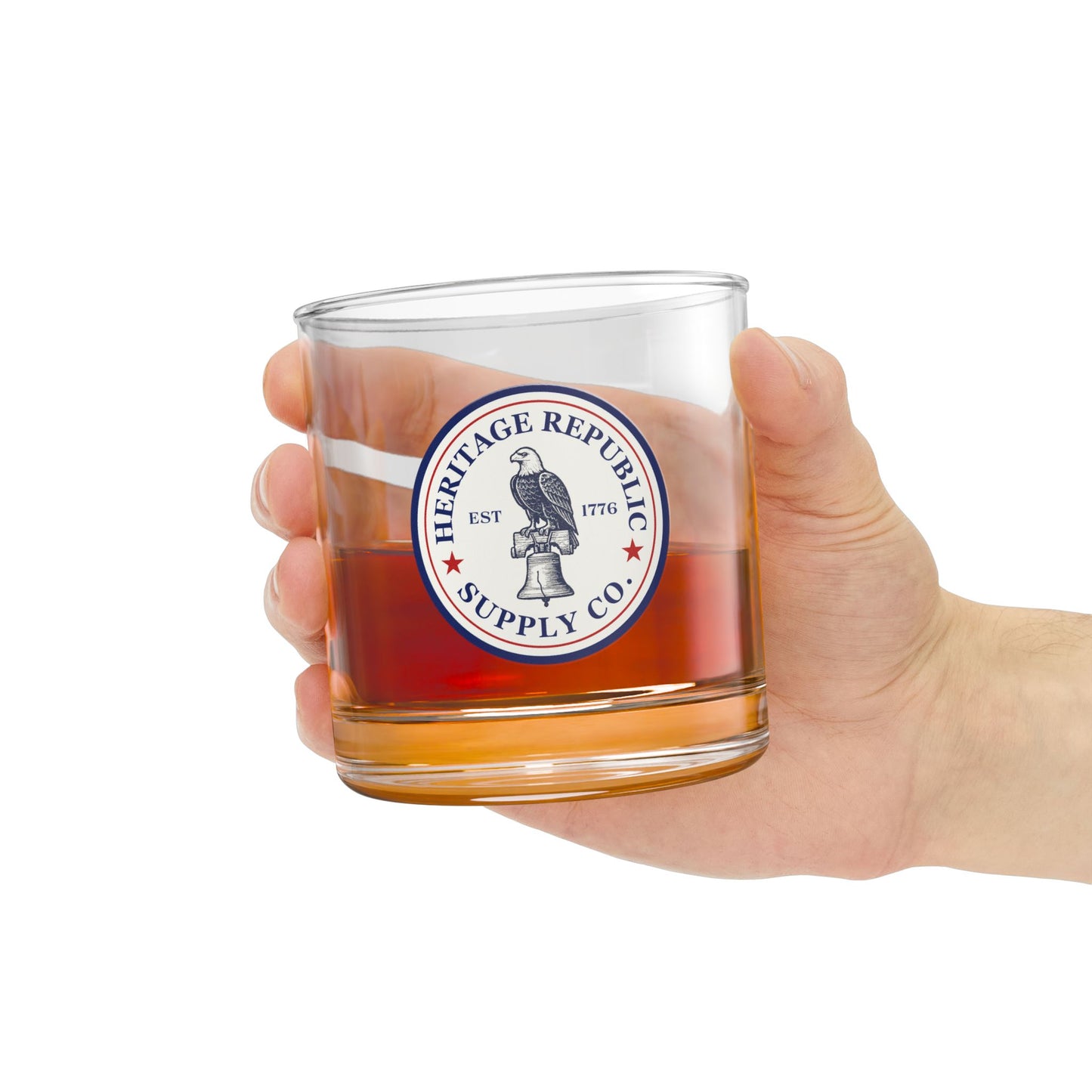 Heritage Republic Rocks Glass - 10oz Whiskey Tumbler