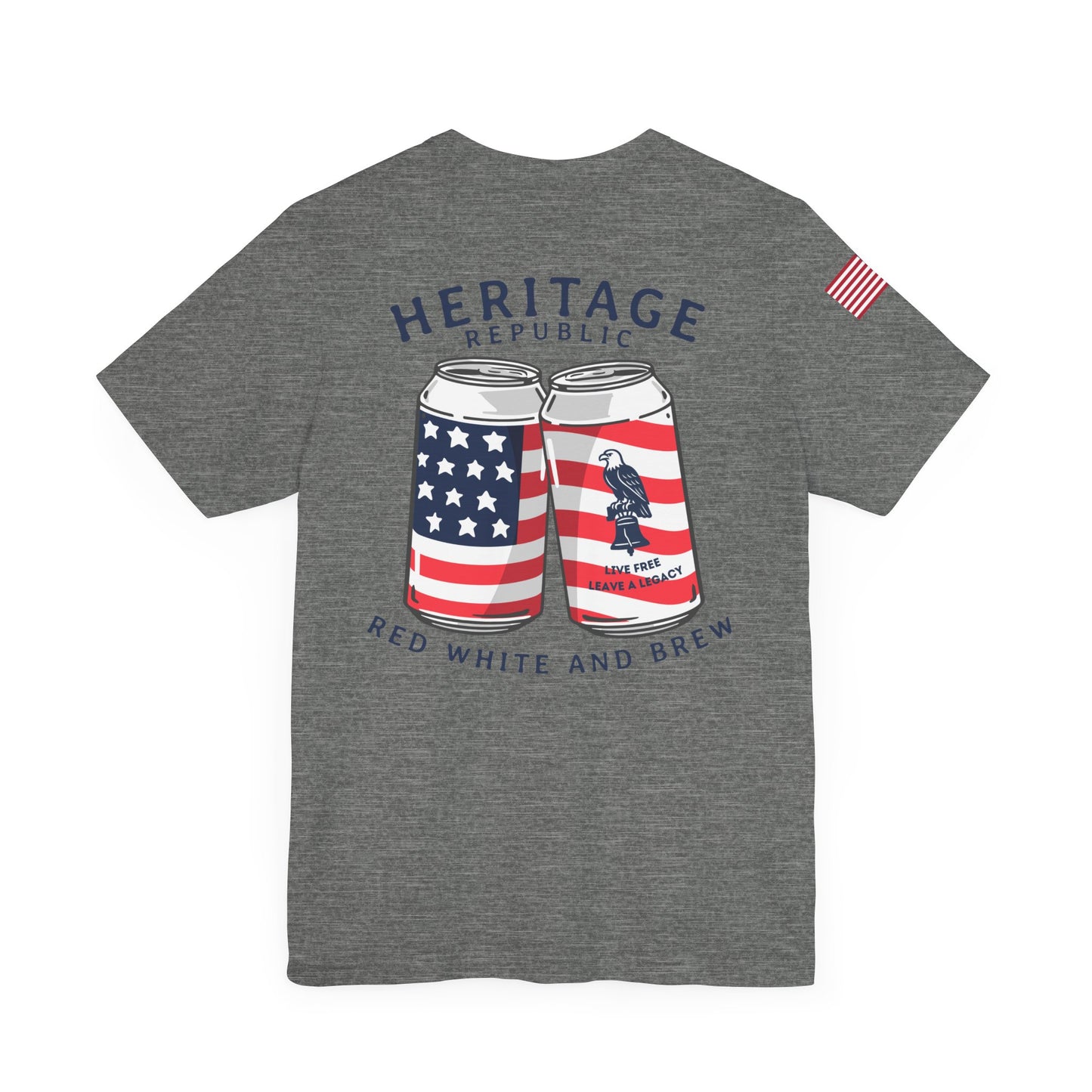 Red White and Brew Tee
