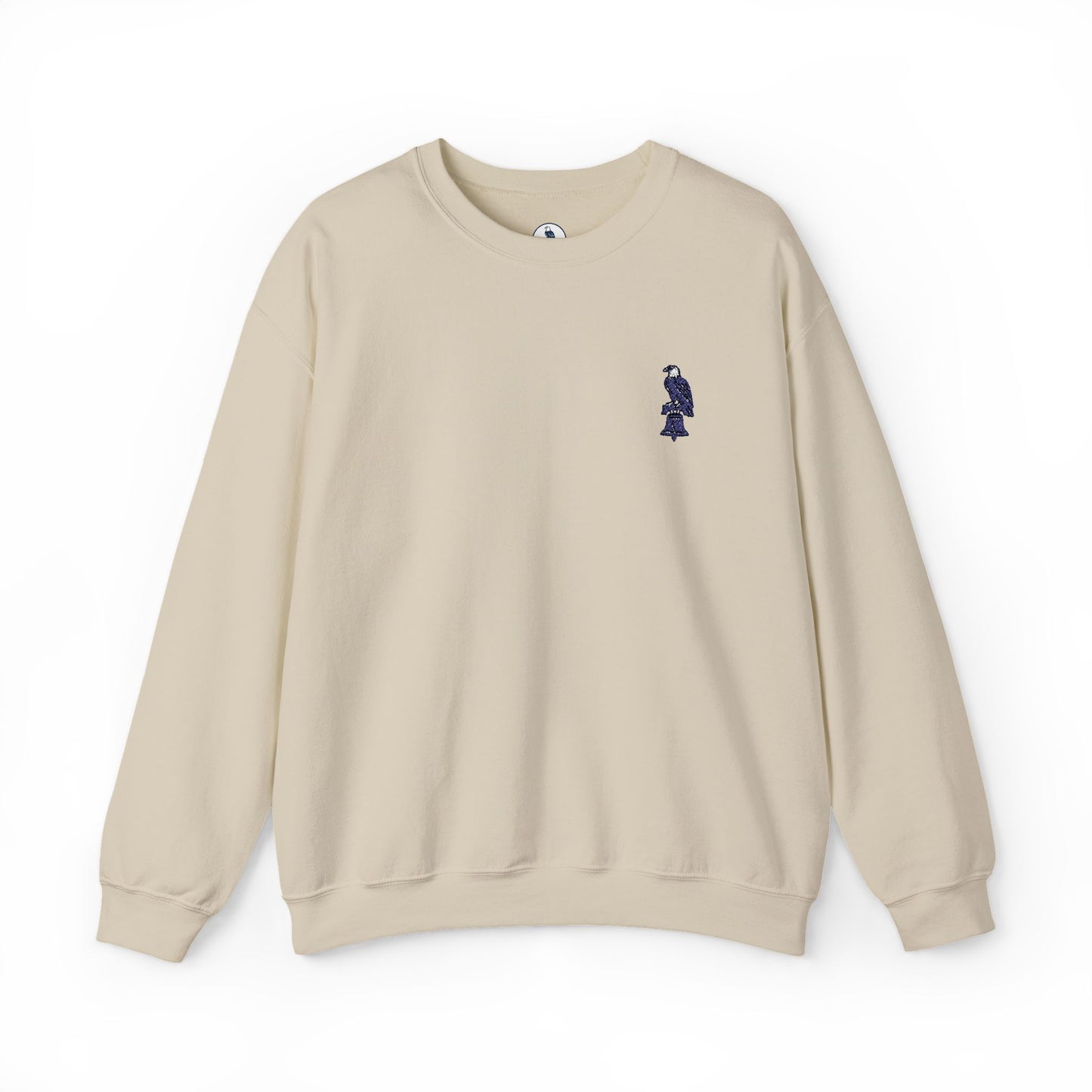 Eagle on Liberty Bell Embroidered Sweatshirt