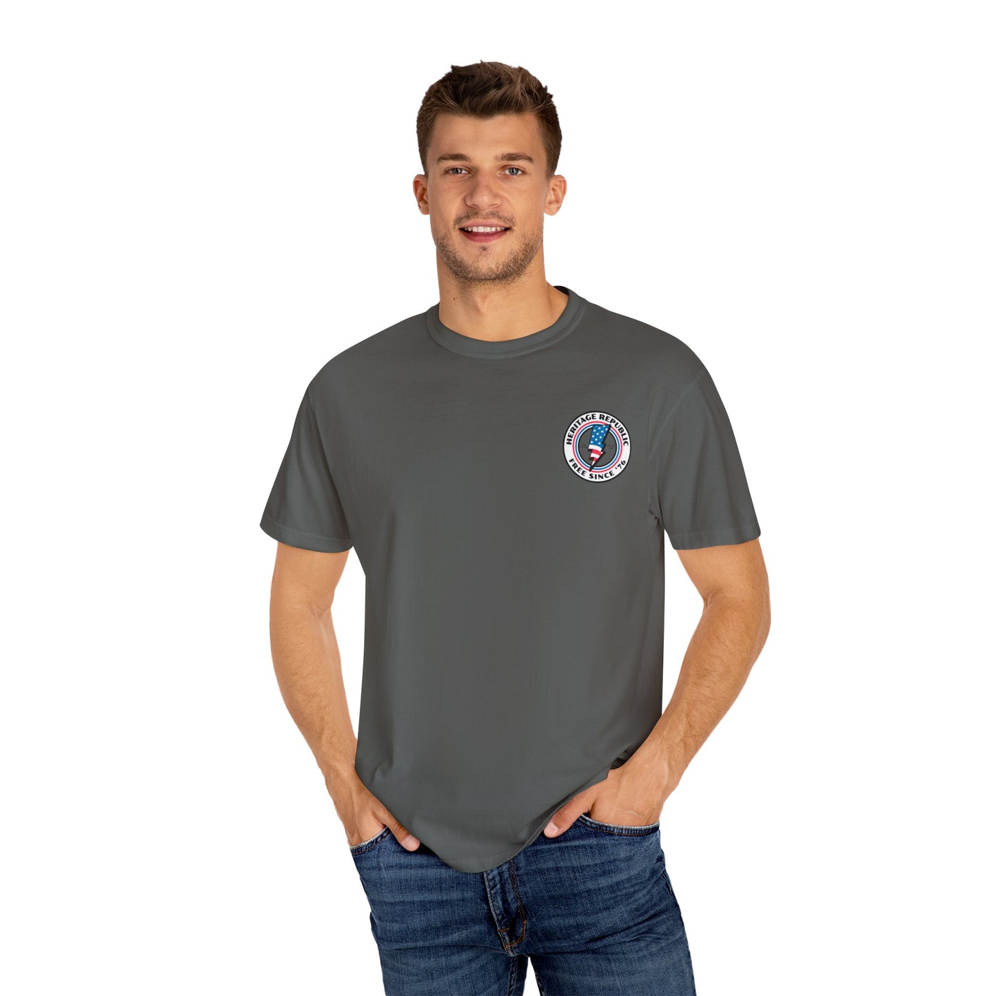 One Nation Comfort Colors Tee