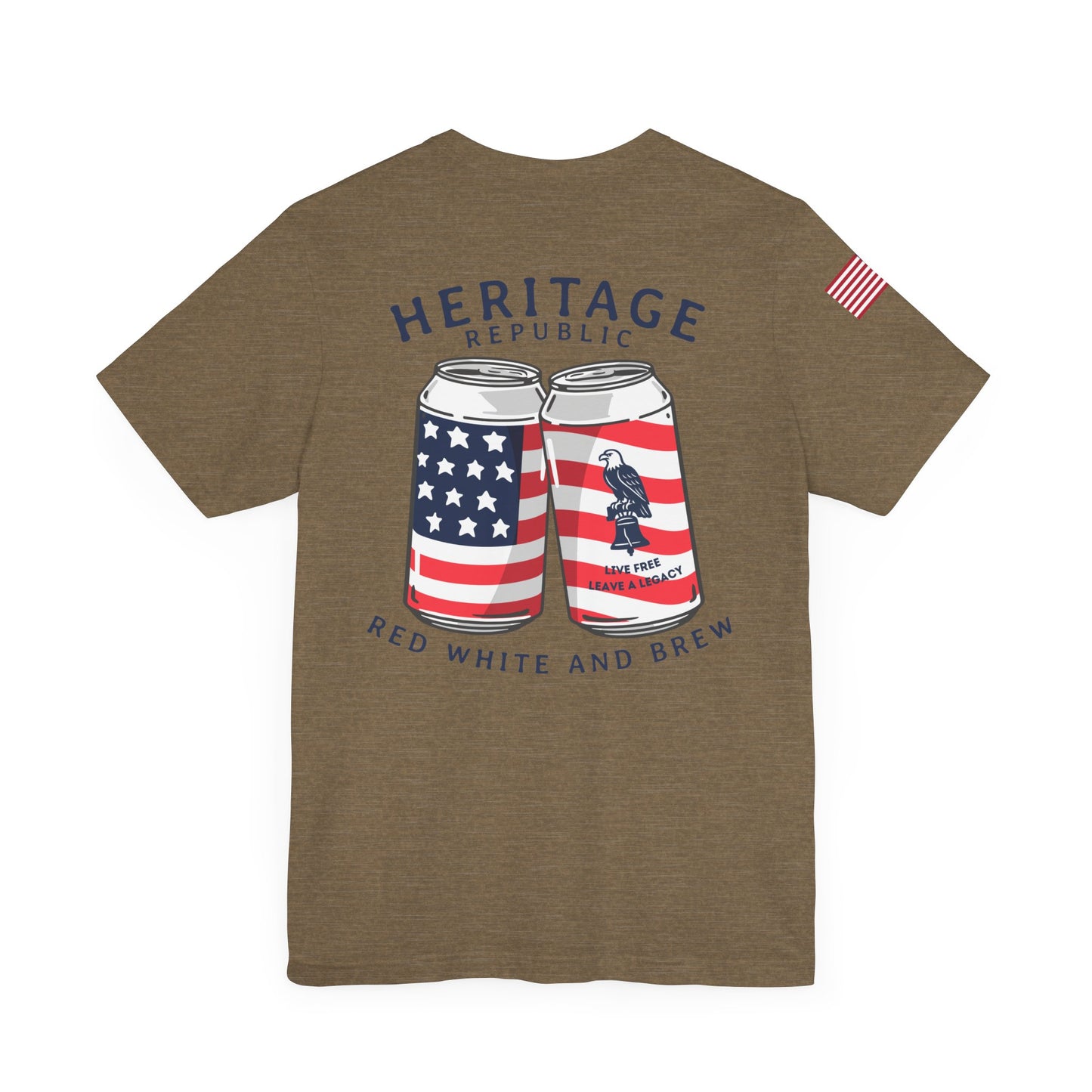 Red White and Brew Tee