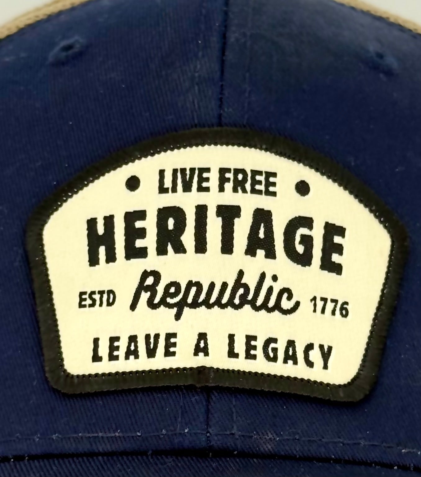 Heritage Republic Patch Trucker Hat