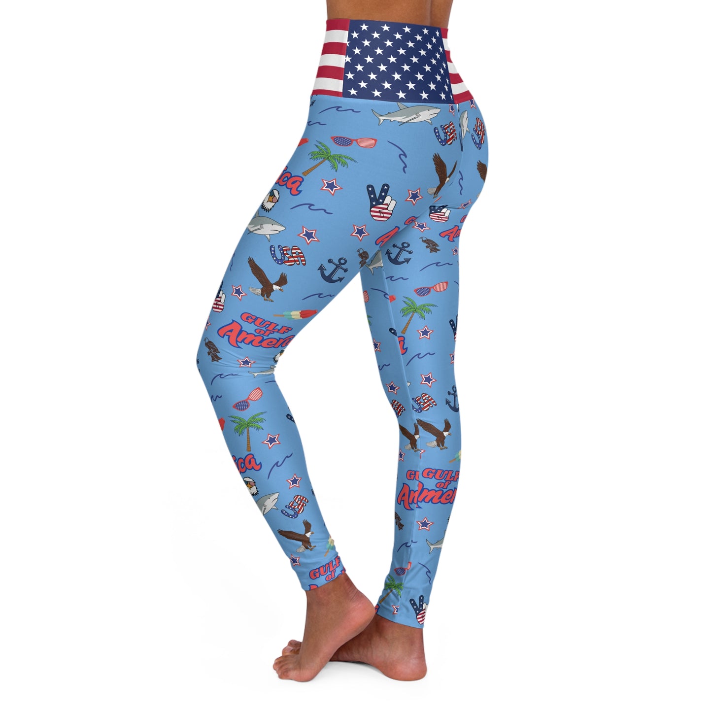 Gulf of America High-Waisted Yoga Pants