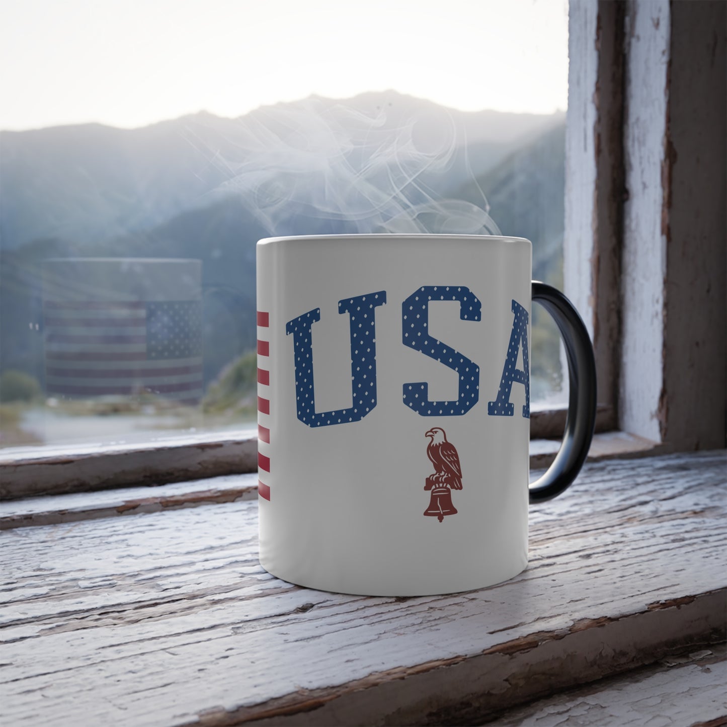 USA Collegiate Color Morphing Mug