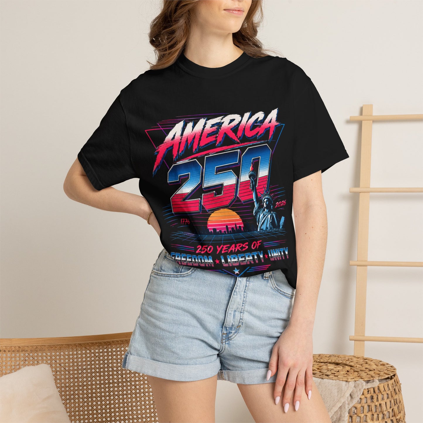 America 250 Retro Tee