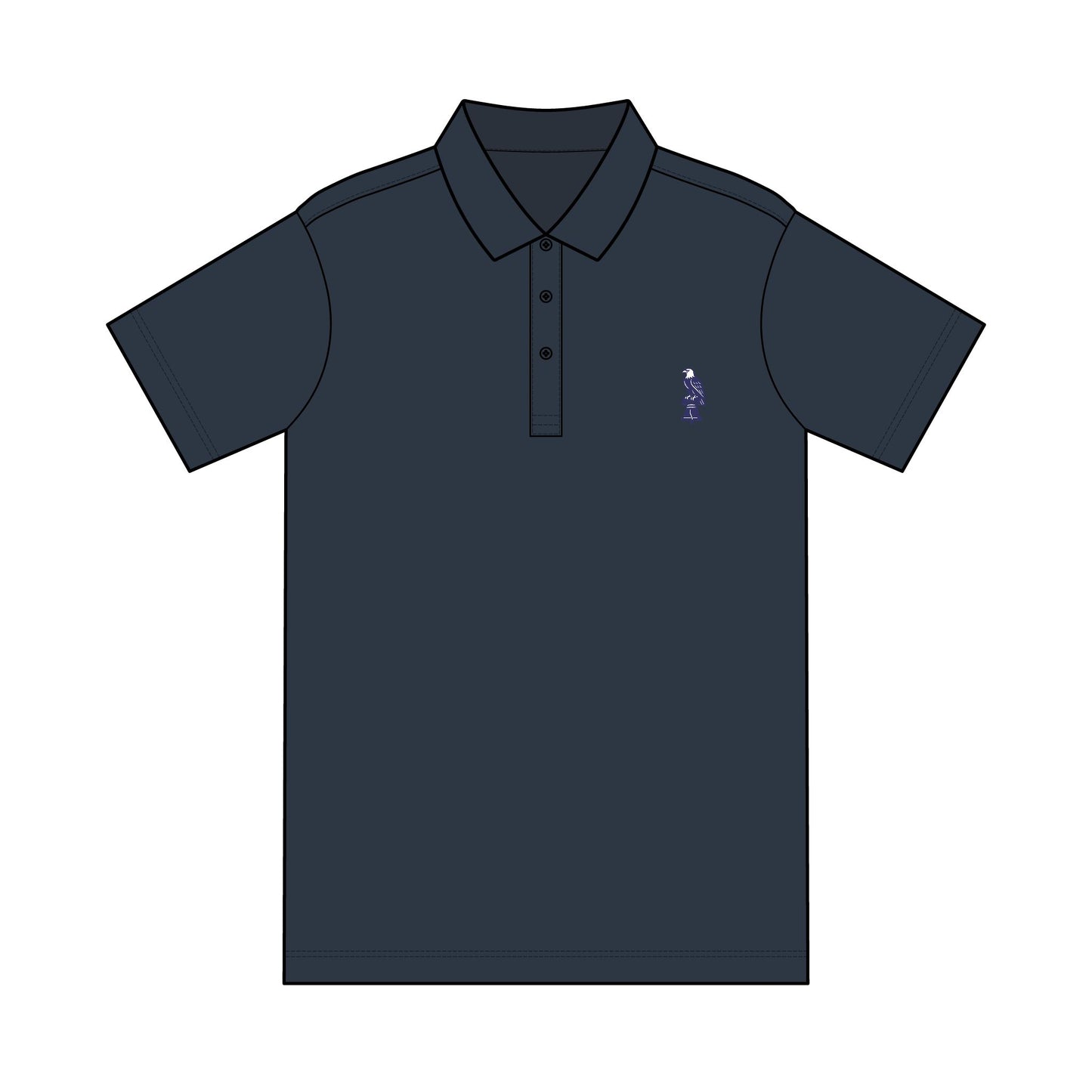 Travis Mathew x Heritage Republic Embroidered Men's Classic Polo Shirt