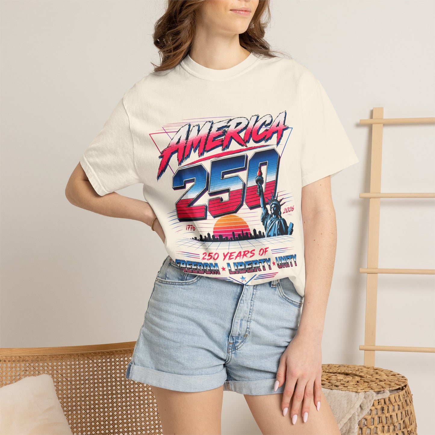 America 250 Retro Tee