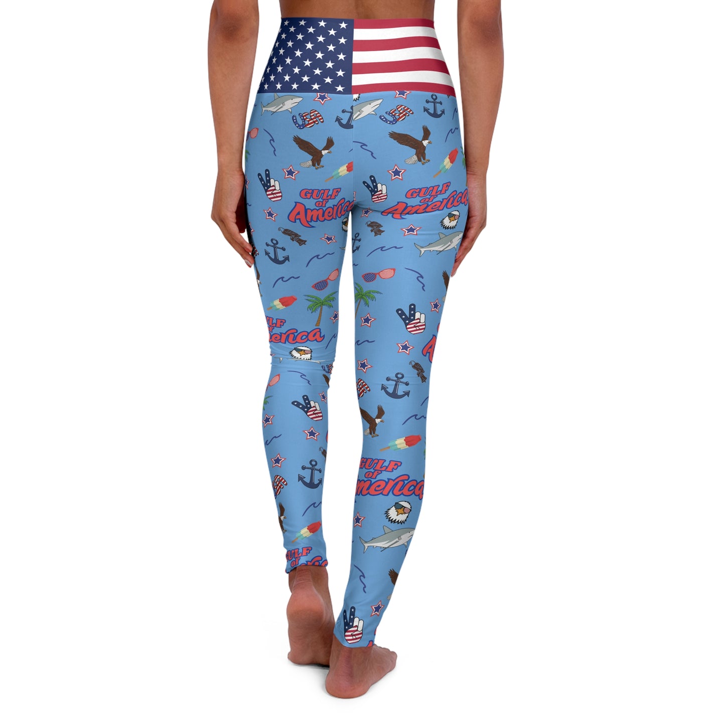 Gulf of America High-Waisted Yoga Pants