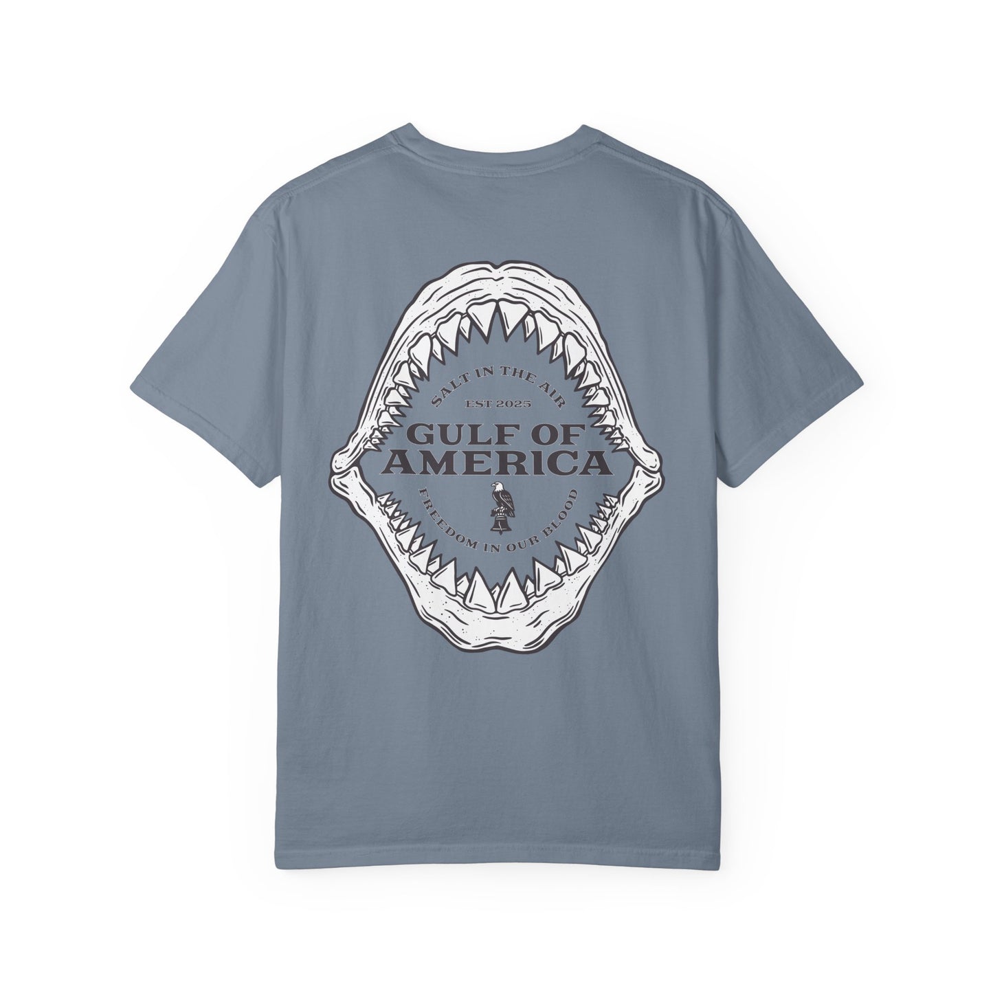 Gulf of America Shark Bite Comfort Colors Tee