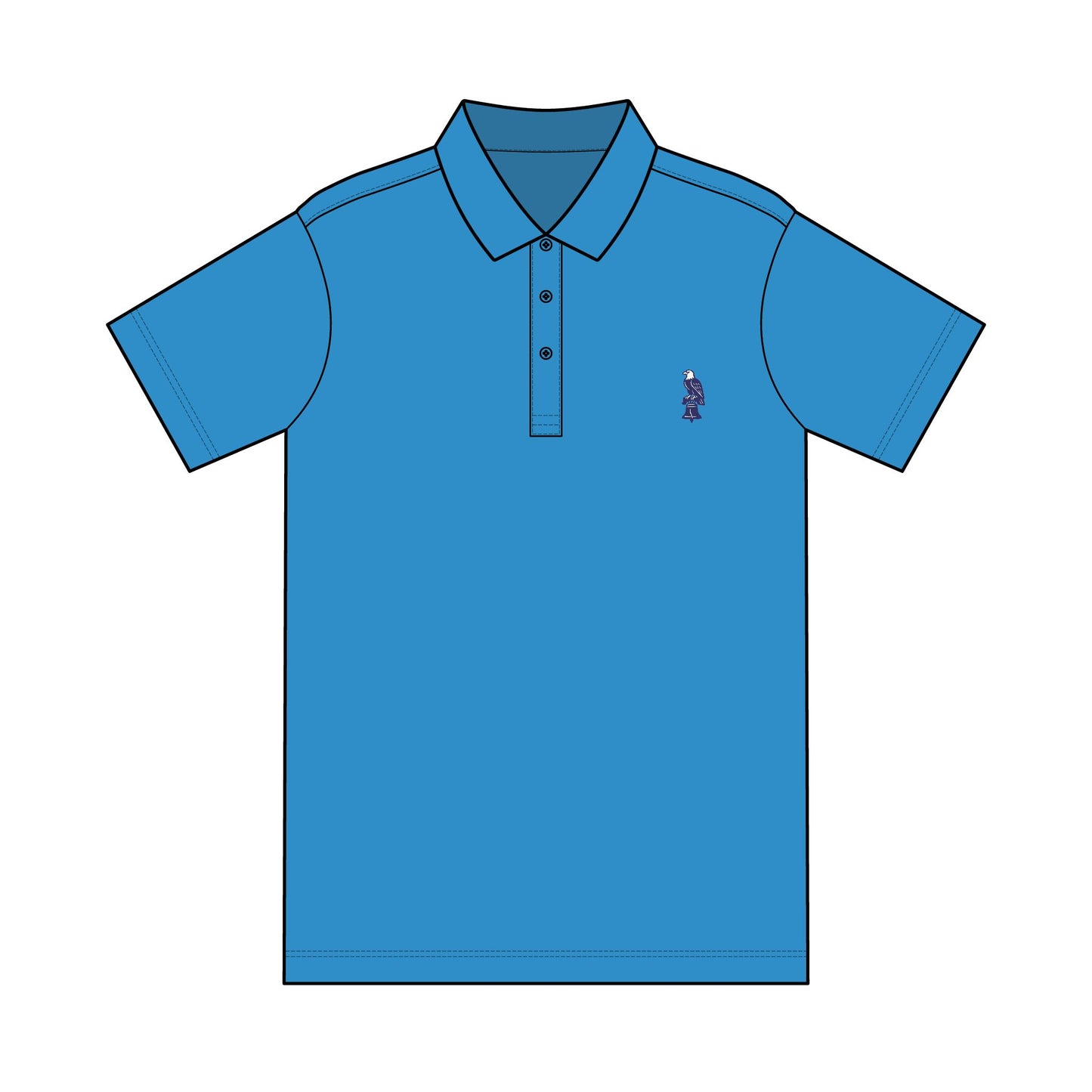 Travis Mathew x Heritage Republic Embroidered Men's Classic Polo Shirt