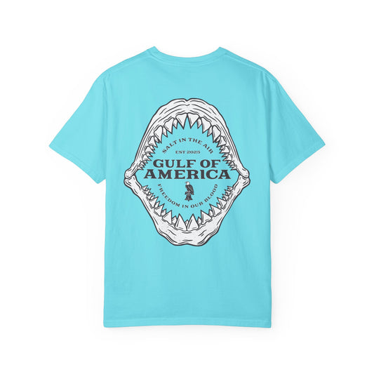 Gulf of America Shark Bite Comfort Colors Tee