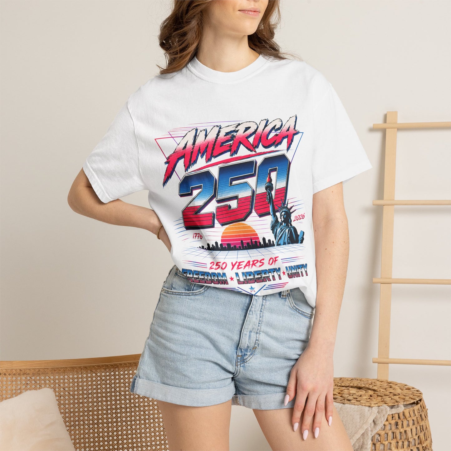 America 250 Retro Tee