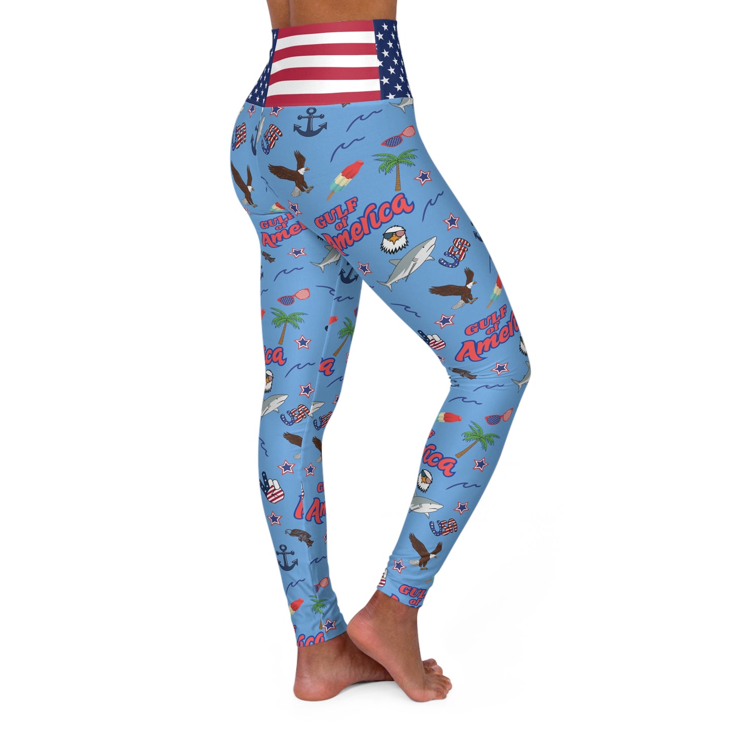 Gulf of America High-Waisted Yoga Pants