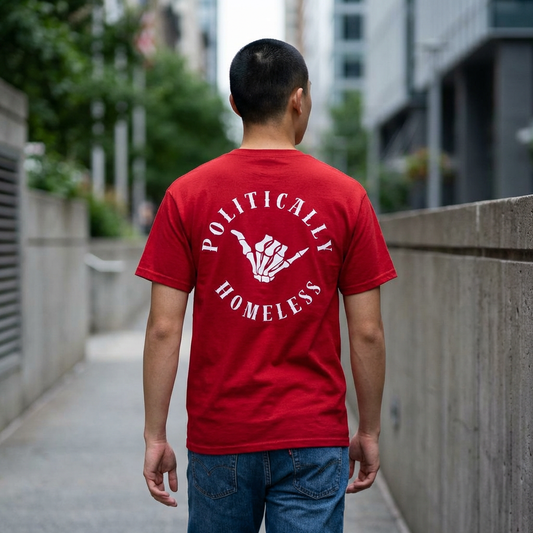 Politically Homeless Tee – Project Liberty