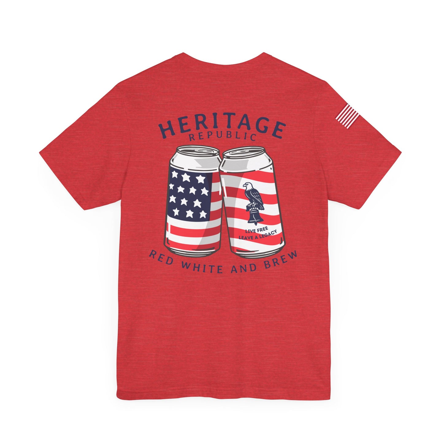 Red White and Brew Tee