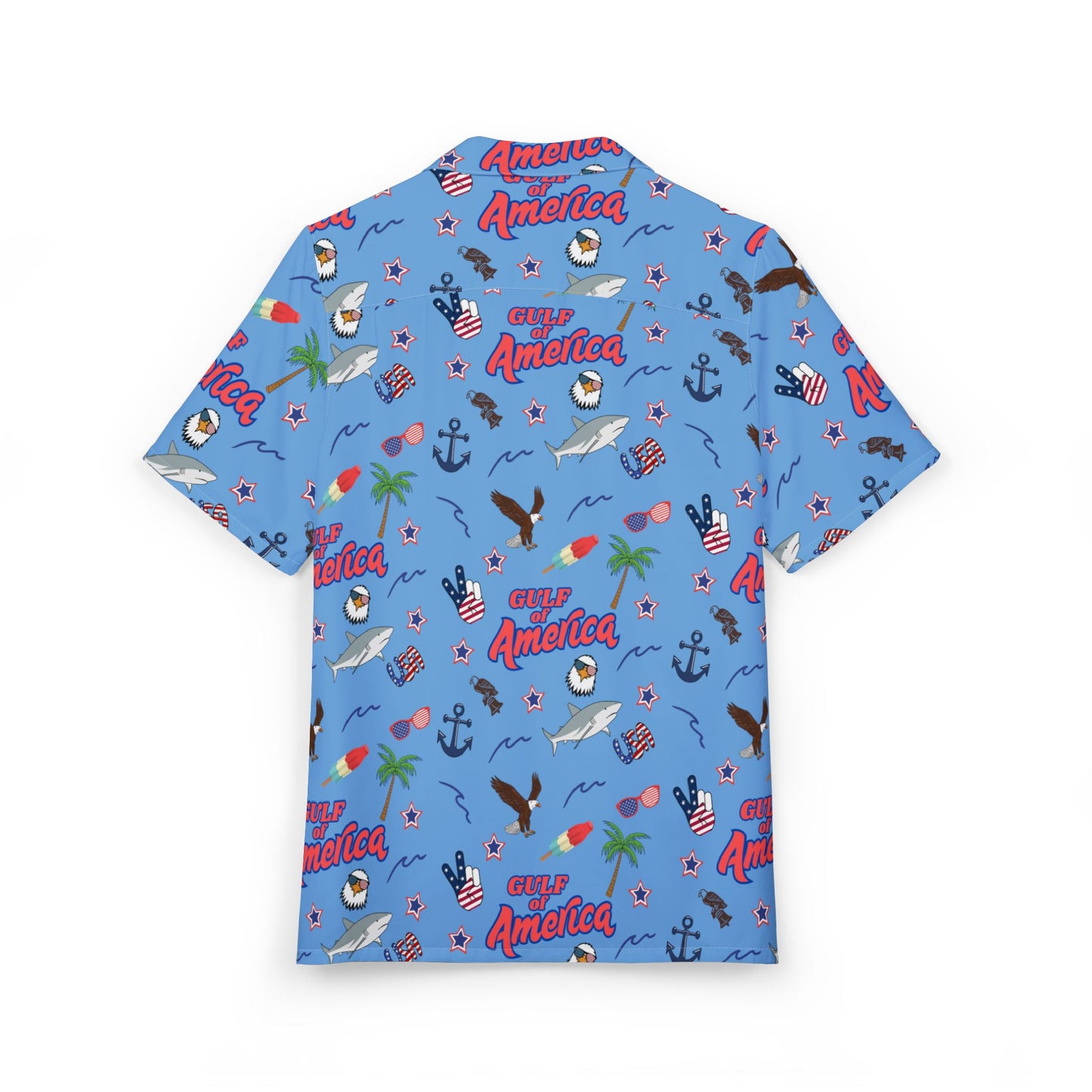 Gulf of America Hawaiian Button-Down Shirt