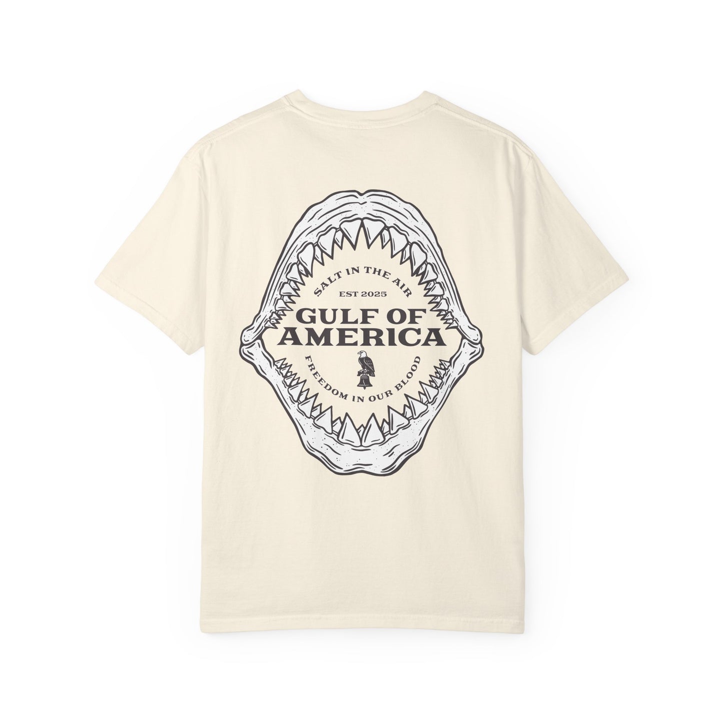 Gulf of America Shark Bite Comfort Colors Tee