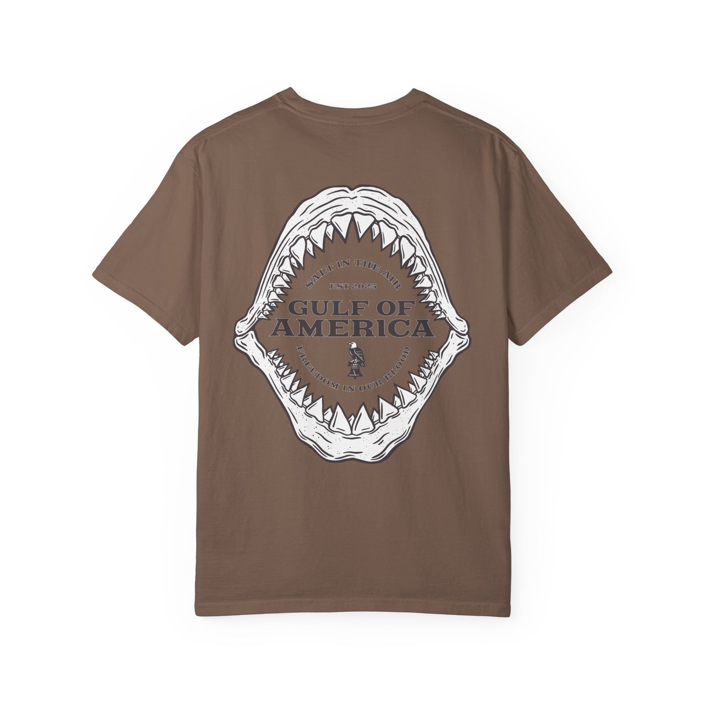 Gulf of America Shark Bite Comfort Colors Tee