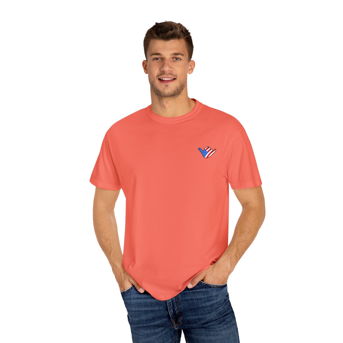 Patriot Pineapple Comfort Colors Tee