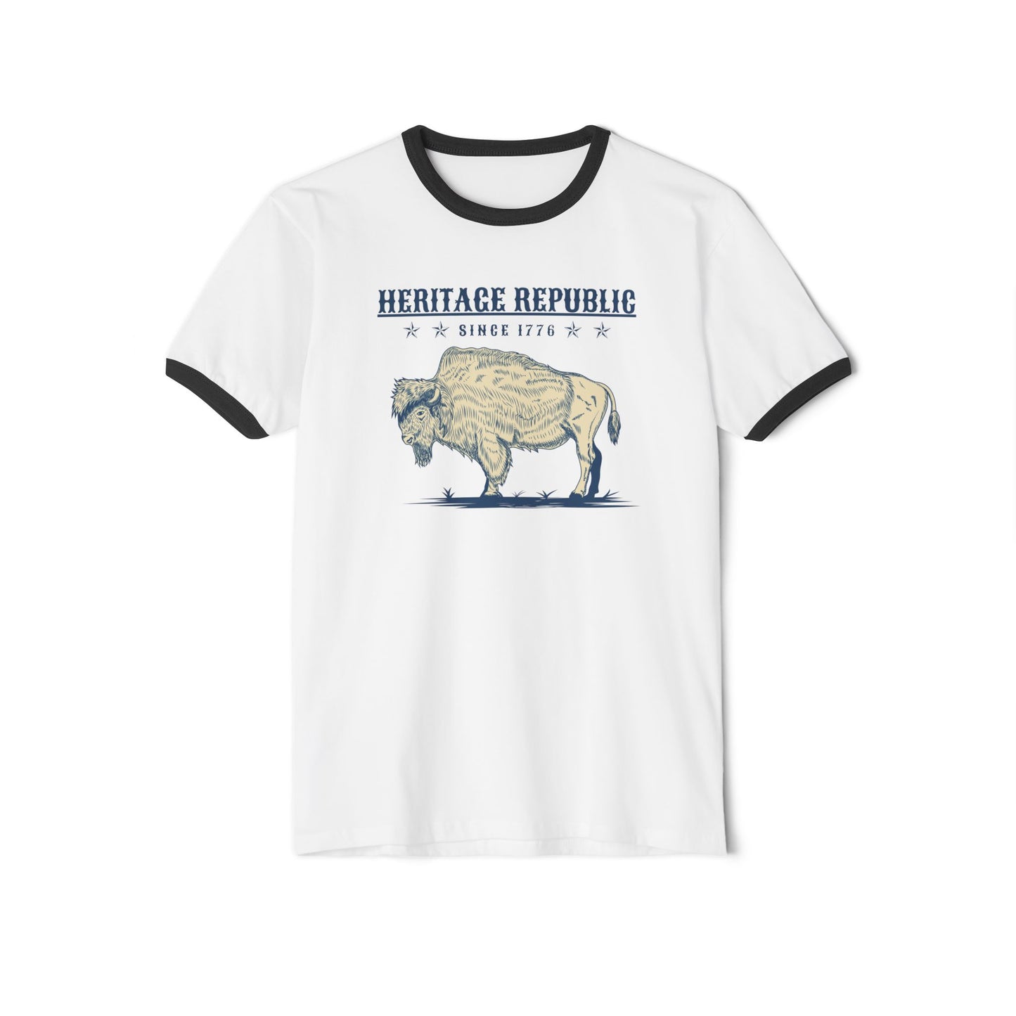 The Way of the Buffalo Cotton Ringer T-Shirt