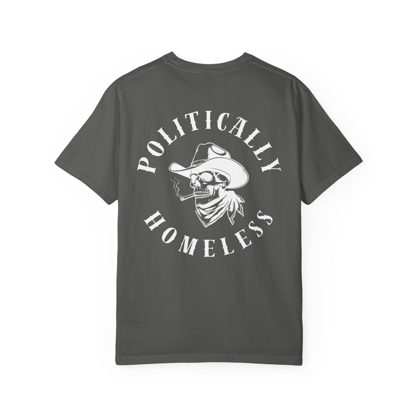 Politically Homeless Tee – Outlaw Edition | Project Liberty
