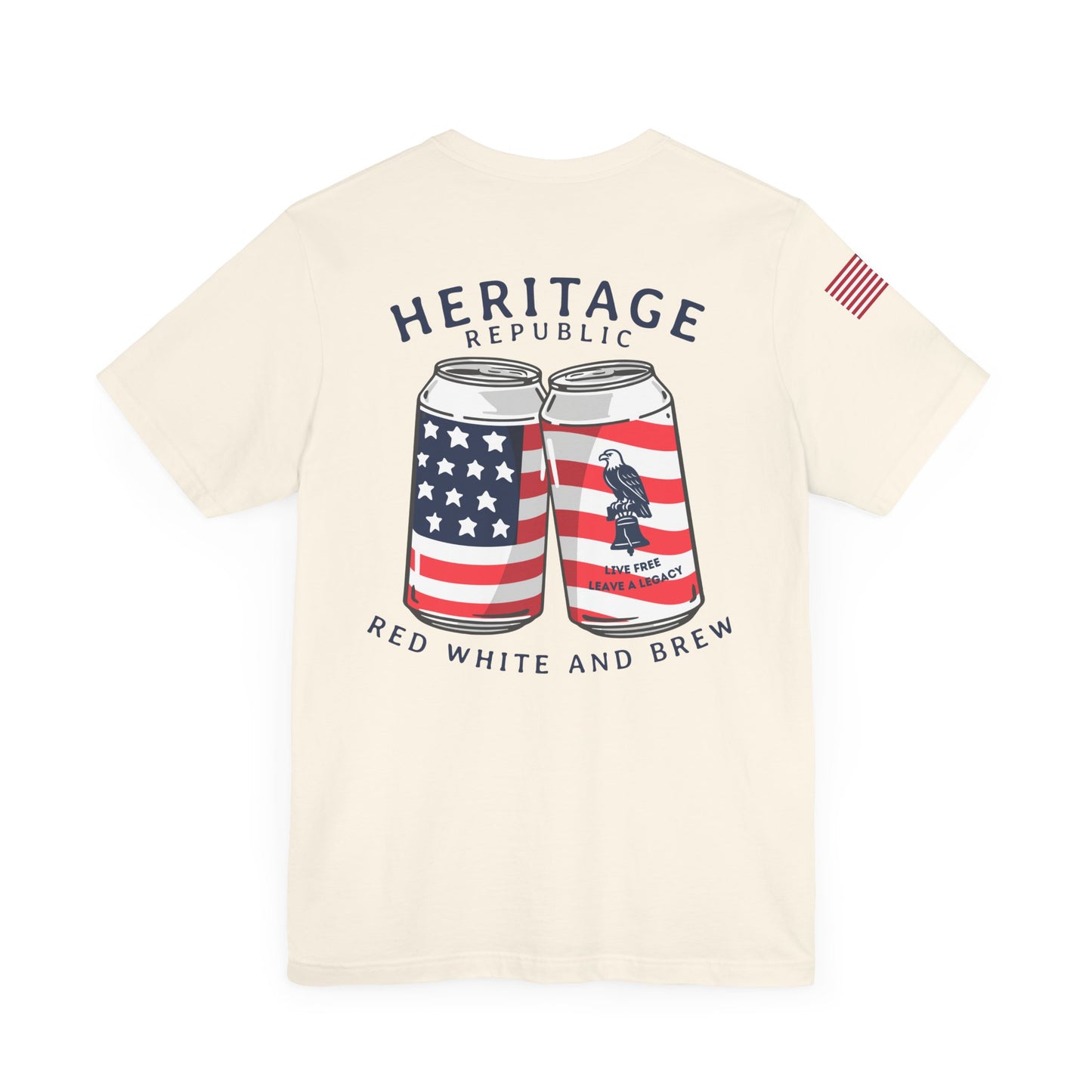 Red White and Brew Tee