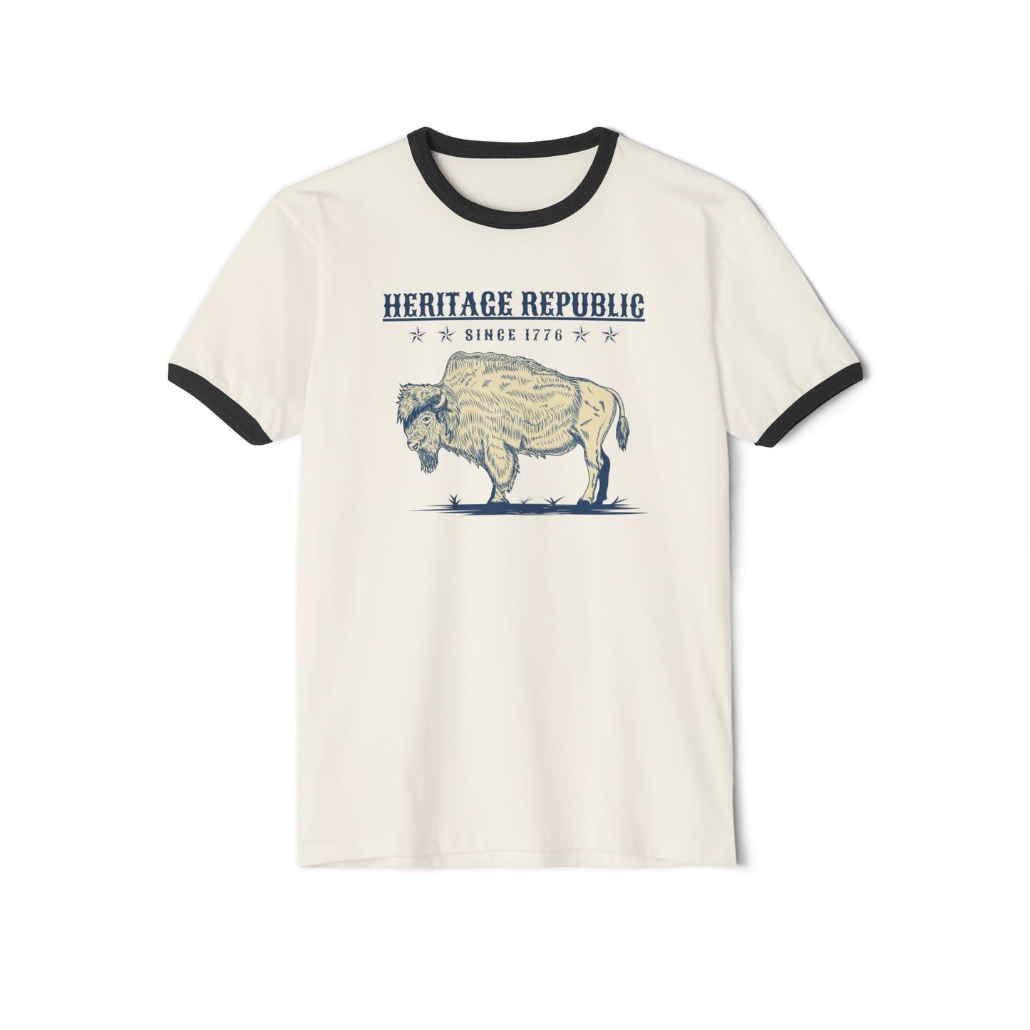 The Way of the Buffalo Cotton Ringer T-Shirt