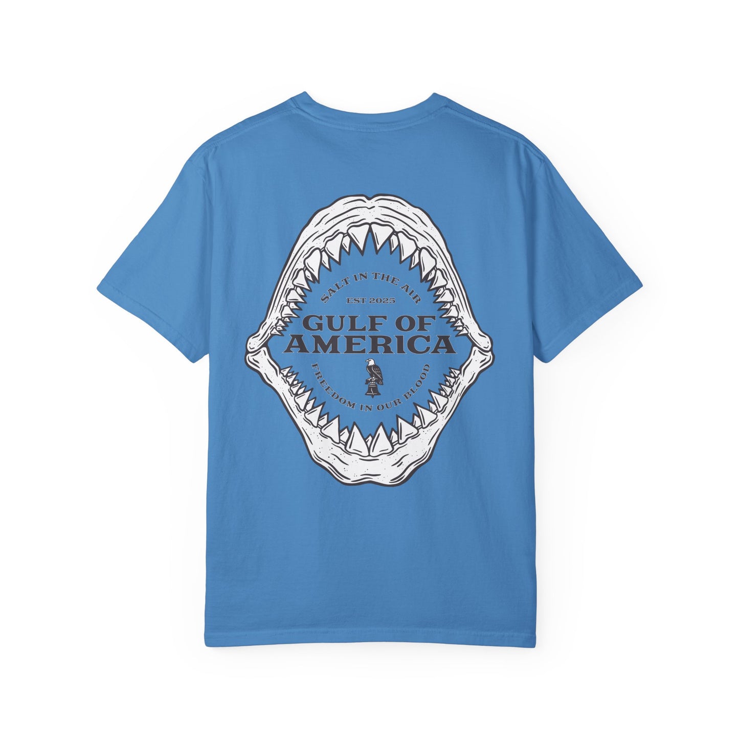 Gulf of America Shark Bite Comfort Colors Tee