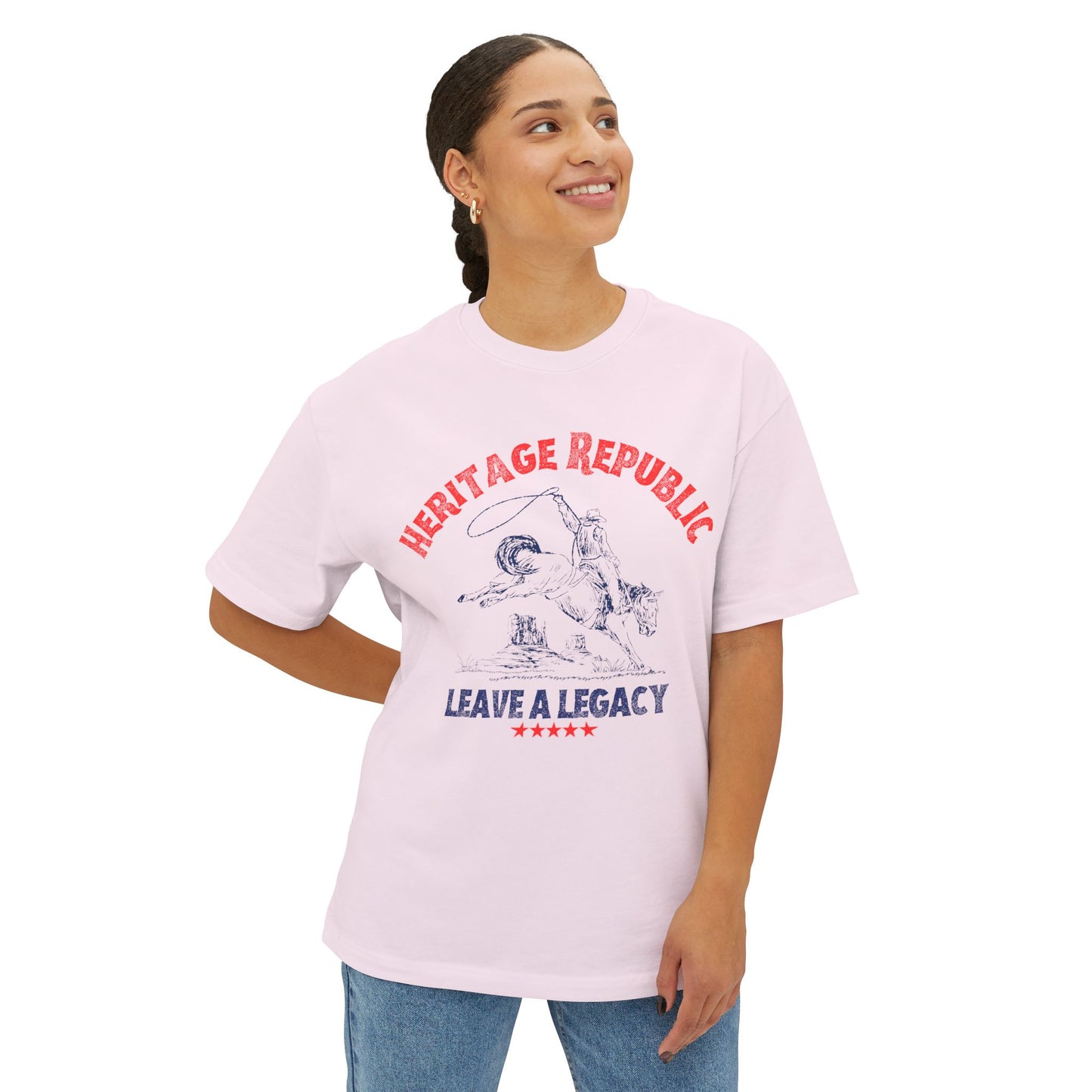 Retro Rodeo Oversized Tee