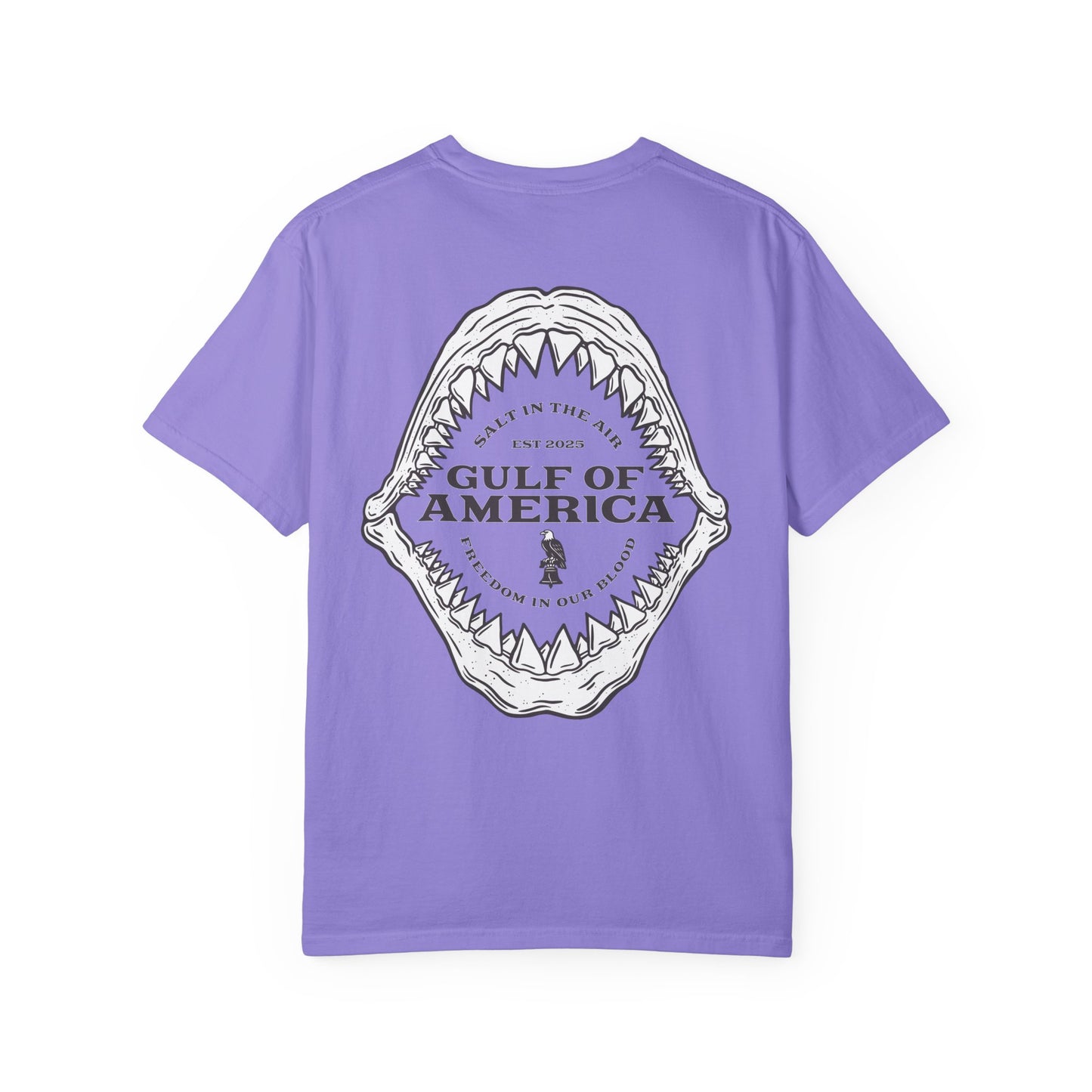 Gulf of America Shark Bite Comfort Colors Tee