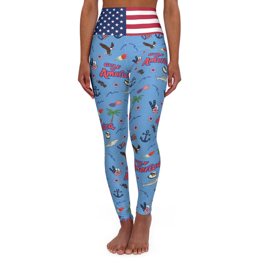 Gulf of America High-Waisted Yoga Pants