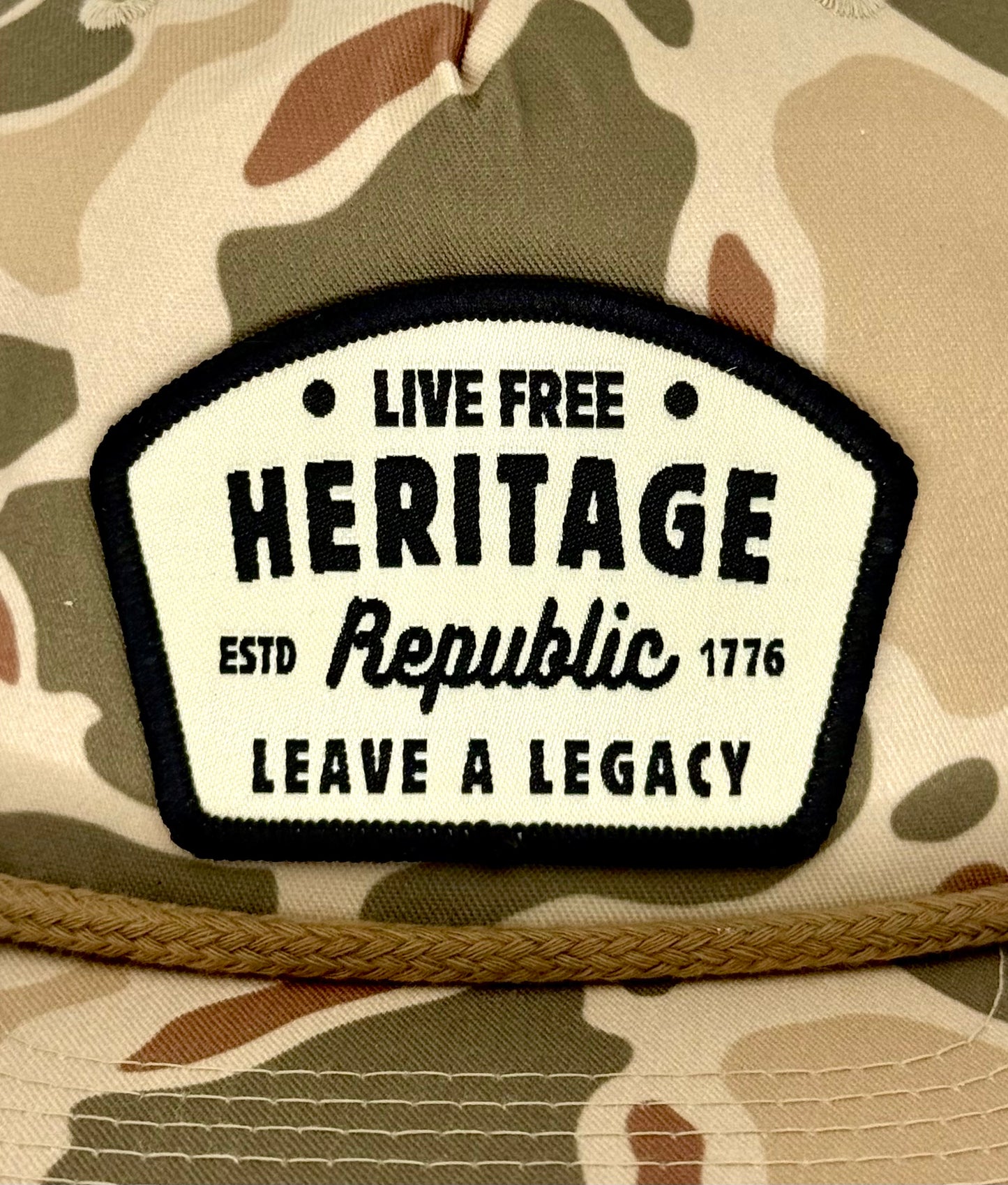 Heritage Republic Duck Camo Rope Hat